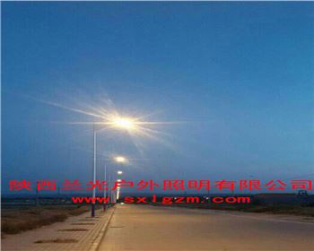 湖北市電路燈工程案例-榆林靖邊縣