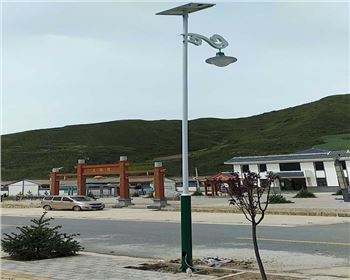 甘肅省岷縣馬塢鎮(zhèn)黑鷹溝村新農(nóng)村太陽(yáng)能路燈項(xiàng)目